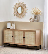Padstow 3 Door Sideboard - Julian Bowen