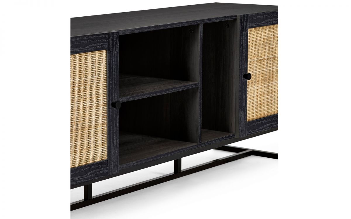 Padstow 2 Door 3 Shelf TV Unit