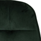Pair of Lukas Velvet Dining Chairs - Seconique