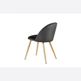 Pair of Venice Velvet Dining Chairs - LPD