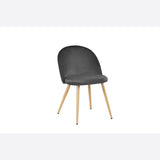 Pair of Venice Velvet Dining Chairs - LPD