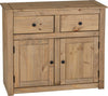 Panama 2 Door 2 Drawer Sideboard - Seconique