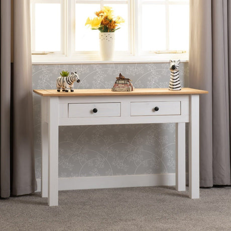 Panama 2 Drawer Console Table - Seconique