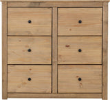Panama 6 Drawer Chest - Seconique