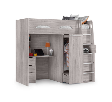 Pegasus High Sleeper Bed Frame - Julian Bowen