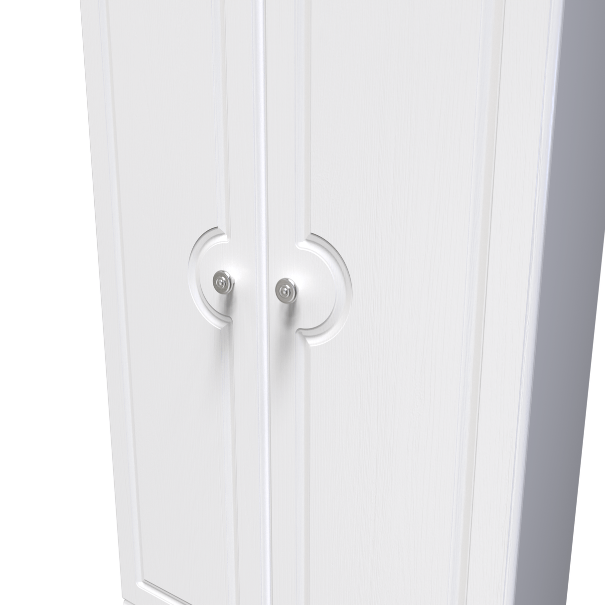 Pembroke 2 Door 2 Drawer Wardrobe - Welcome Furniture