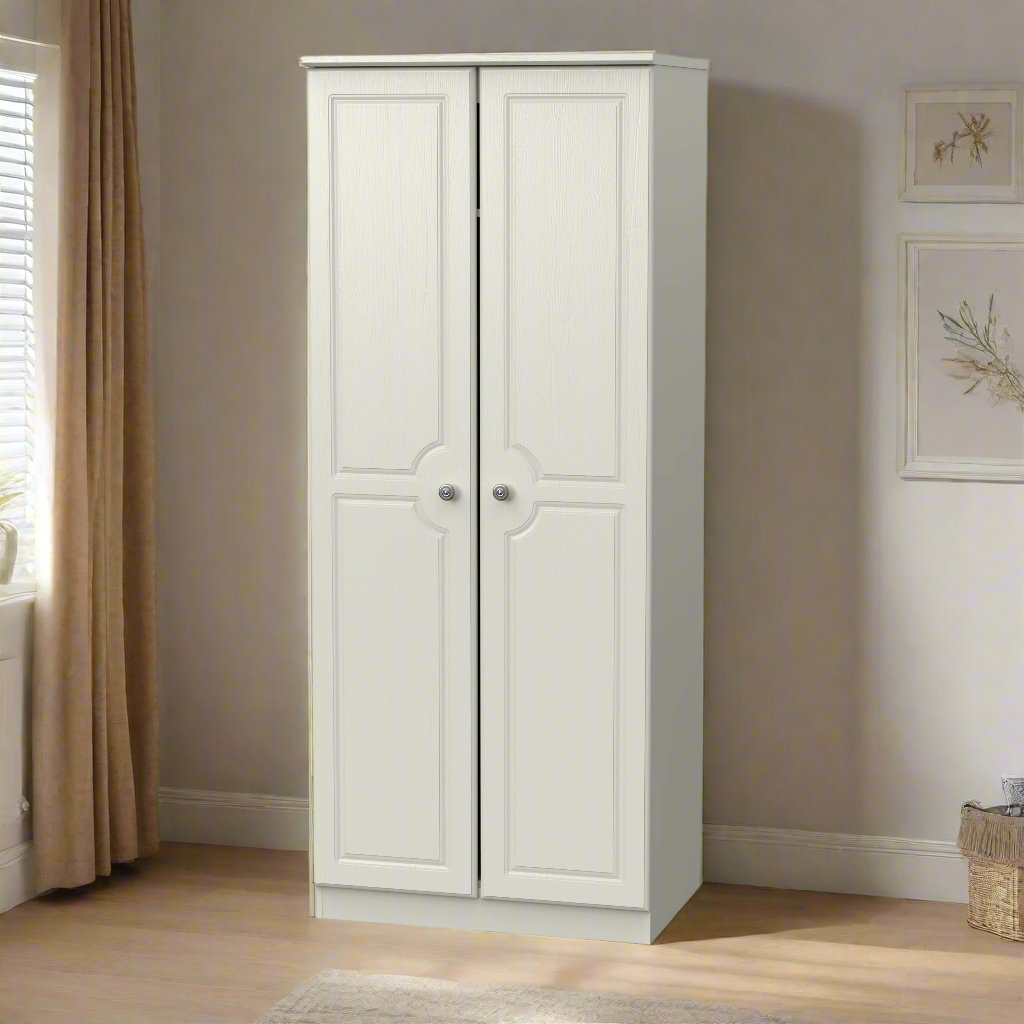 Pembroke 2 Door Wardrobe - Welcome Furniture