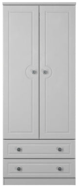 Pembroke 3 Drawer Bedside, 4 Drawer Chest & Wardrobe - Welcome Furniture