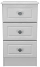 Pembroke 3 Drawer Bedside, 4 Drawer Chest & Wardrobe - Welcome Furniture