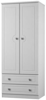 Pembroke 3 Drawer Bedside, 4 Drawer Chest & Wardrobe - Welcome Furniture