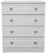 Pembroke 3 Drawer Bedside, 4 Drawer Chest & Wardrobe - Welcome Furniture