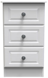 Pembroke 3 Drawer Bedside, 6 Drawer Chest & Wardrobe - Welcome Furniture