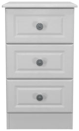 Pembroke 3 Drawer Bedside, 6 Drawer Chest & Wardrobe - Welcome Furniture