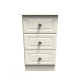 Pembroke 3 Drawer Bedside Cabinet - Welcome Furniture