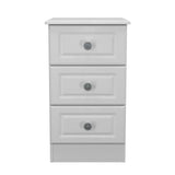 Pembroke 3 Drawer Bedside Cabinet - Welcome Furniture