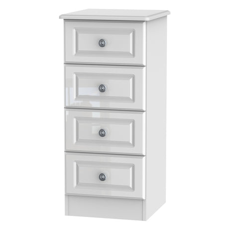 Pembroke 4 Drawer Bedside Cabinet - Welcome Furniture