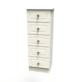 Pembroke 5 Drawer Narrow Chest - Welcome Furniture