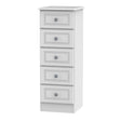 Pembroke 5 Drawer Narrow Chest - Welcome Furniture