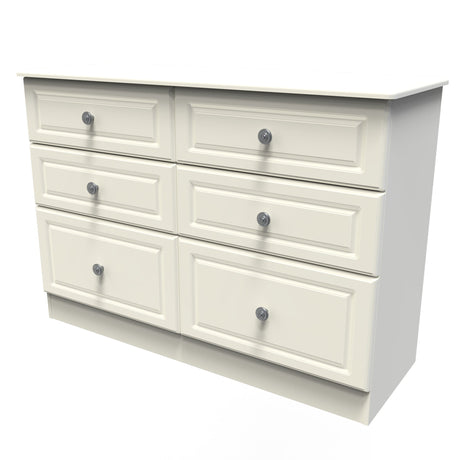 Pembroke 6 Drawer Midi Chest - Welcome Furniture