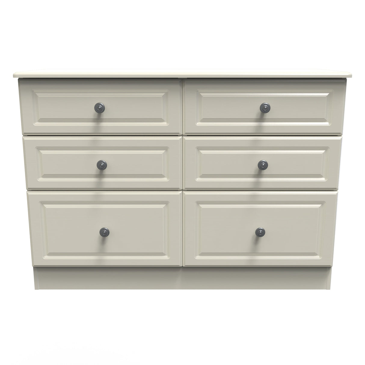 Pembroke 6 Drawer Midi Chest - Welcome Furniture