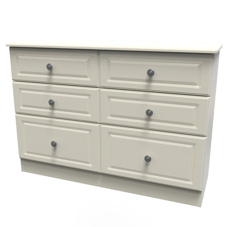 Pembroke 6 Drawer Midi Chest - Welcome Furniture
