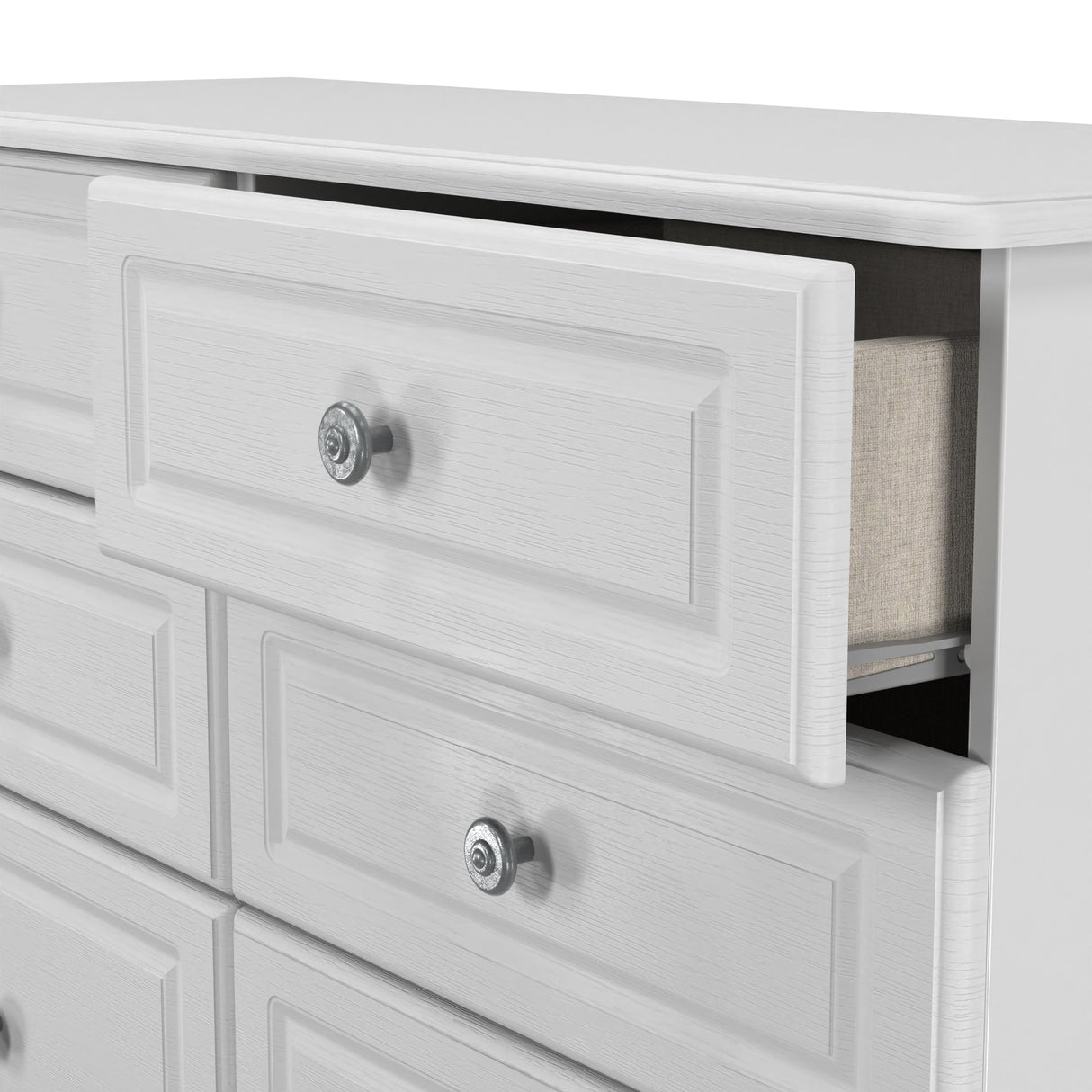 Pembroke 6 Drawer Midi Chest - Welcome Furniture