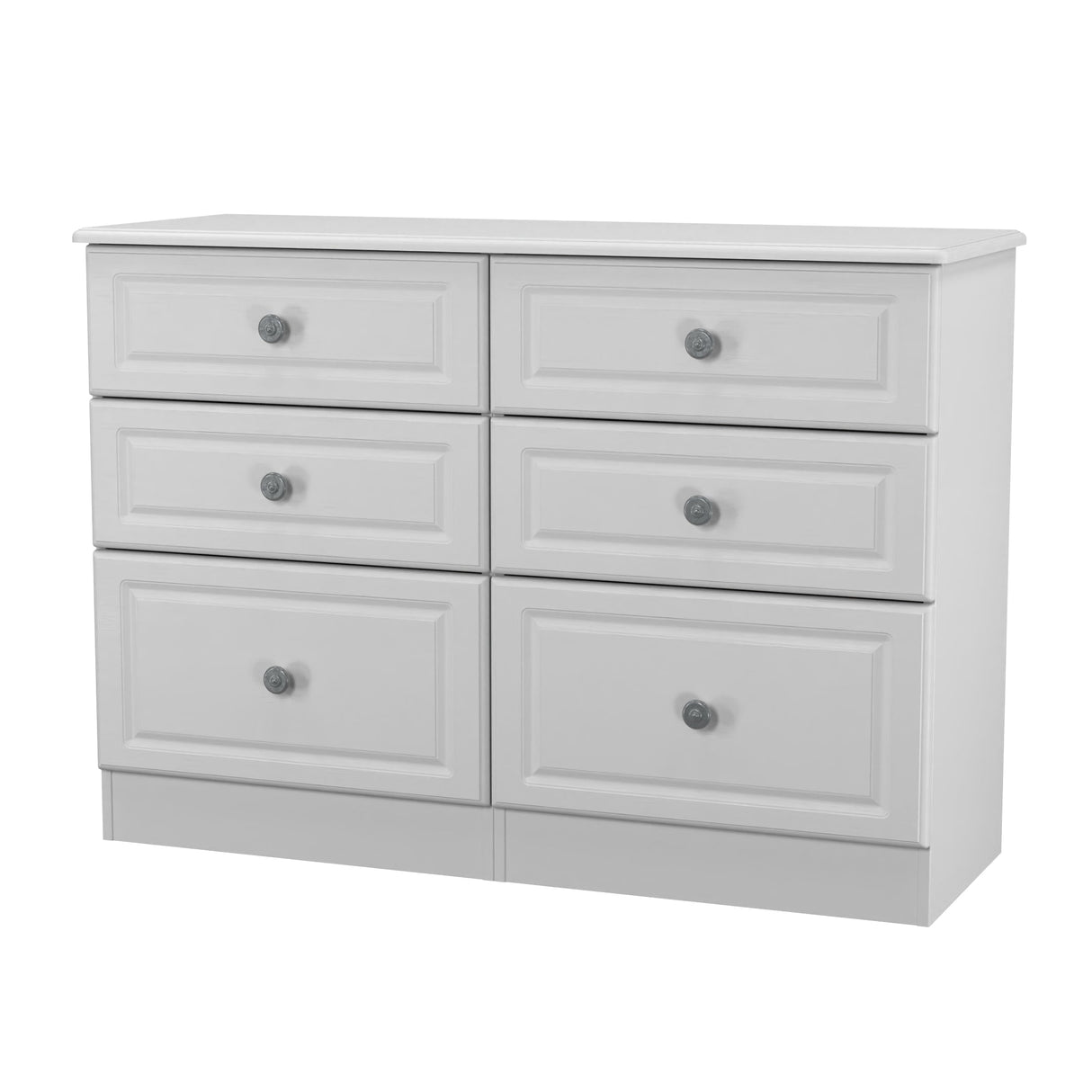 Pembroke 6 Drawer Midi Chest - Welcome Furniture