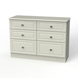 Pembroke 6 Drawer Midi Chest - Welcome Furniture