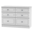 Pembroke 6 Drawer Midi Chest - Welcome Furniture