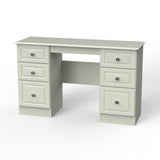 Pembroke Double Pedestal 6 Drawer Dressing Table - Welcome Furniture
