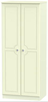 Pembroke Wardrobe, 3 Drawer Bedisde & 6 Drawer Chest - Welcome Furniture