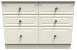 Pembroke Wardrobe, 3 Drawer Bedisde & 6 Drawer Chest - Welcome Furniture