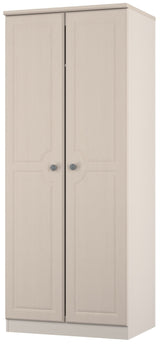 Pembroke Wardrobe, 3 Drawer Bedisde & 6 Drawer Chest - Welcome Furniture