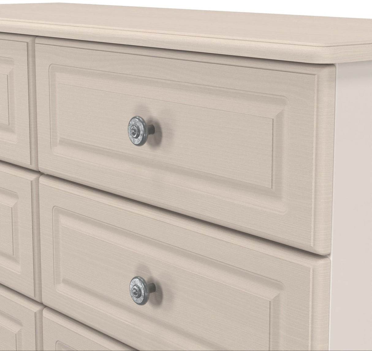 Pembroke Wardrobe, 3 Drawer Bedisde & 6 Drawer Chest - Welcome Furniture