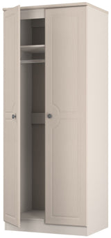 Pembroke Wardrobe, 3 Drawer Bedisde & 6 Drawer Chest - Welcome Furniture