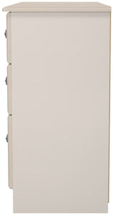 Pembroke Wardrobe, 3 Drawer Bedisde & 6 Drawer Chest - Welcome Furniture