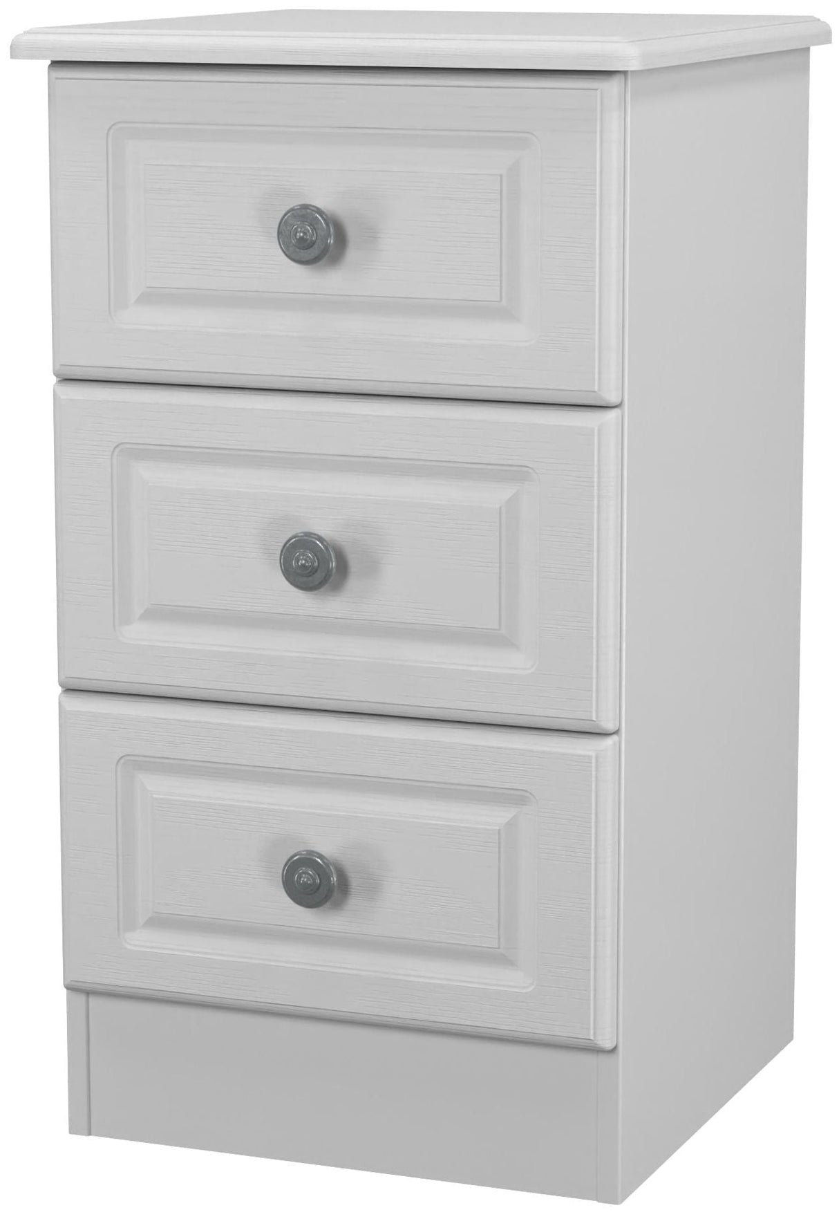Pembroke Wardrobe, 3 Drawer Bedisde & 6 Drawer Chest - Welcome Furniture