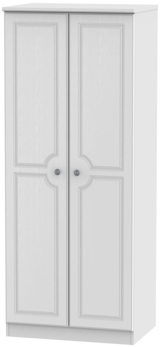 Pembroke Wardrobe, 3 Drawer Bedisde & 6 Drawer Chest - Welcome Furniture