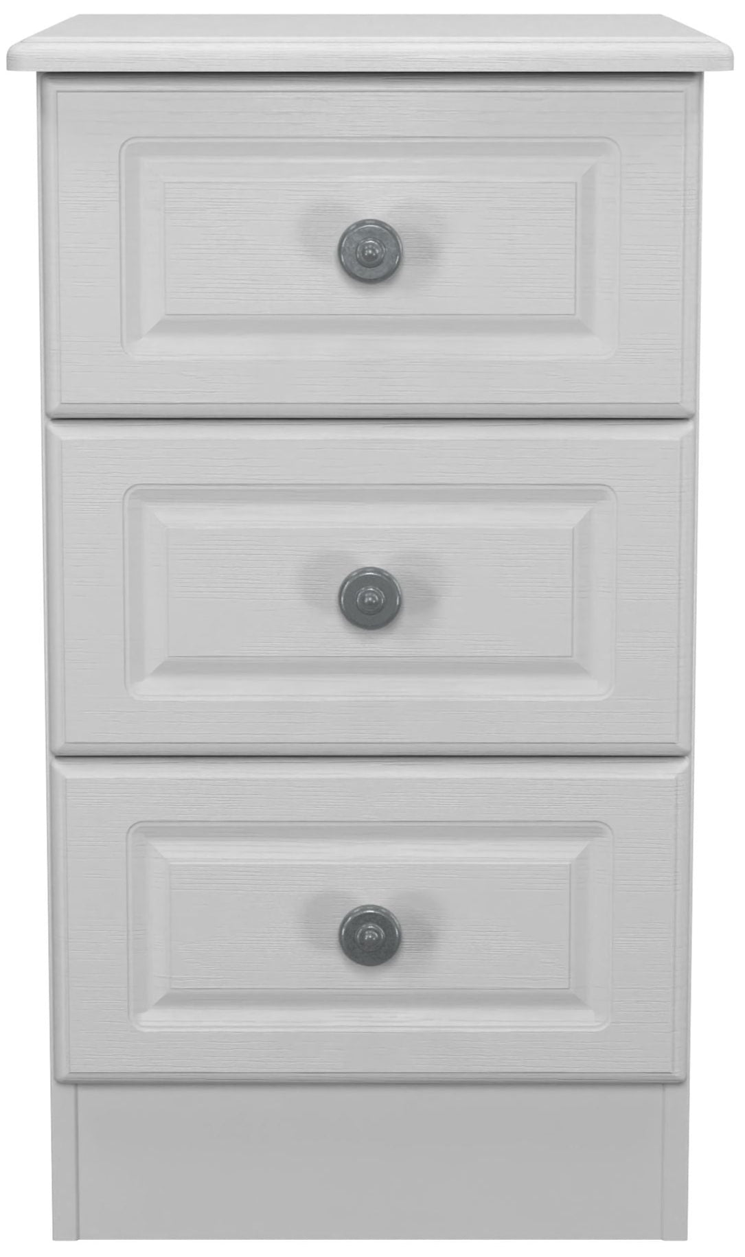 Pembroke Wardrobe, 3 Drawer Bedisde & 6 Drawer Chest - Welcome Furniture
