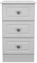 Pembroke Wardrobe, 3 Drawer Bedisde & 6 Drawer Chest - Welcome Furniture