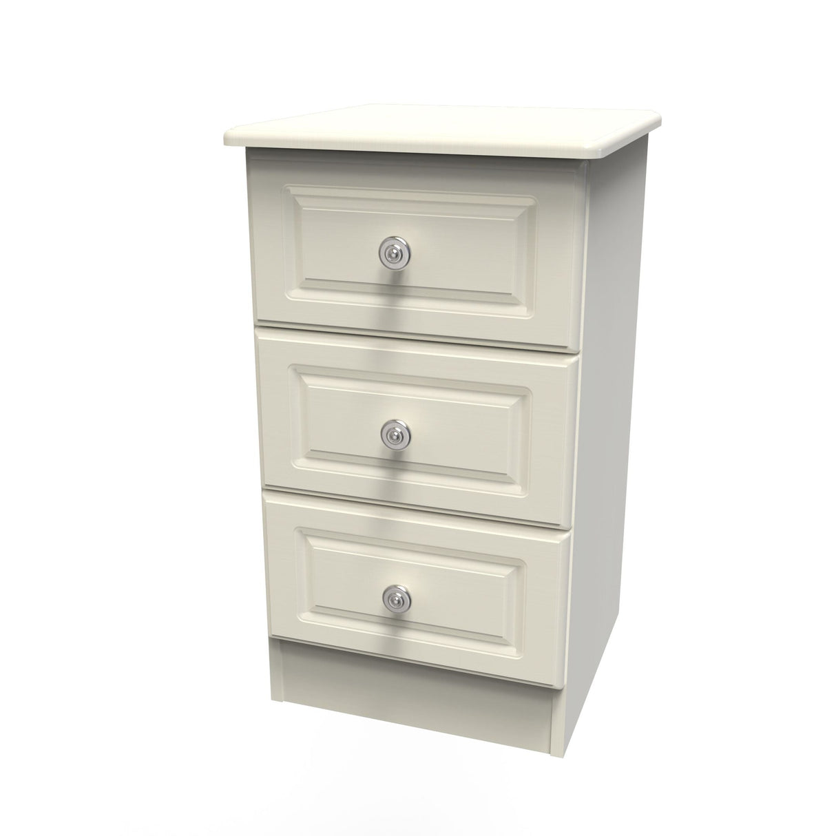 Pembroke Wardrobe, 3 Drawer Bedside & 4 Drawer Chest - Welcome Furniture