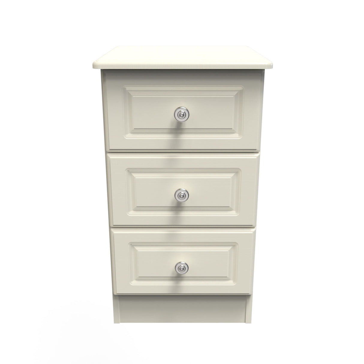 Pembroke Wardrobe, 3 Drawer Bedside & 4 Drawer Chest - Welcome Furniture