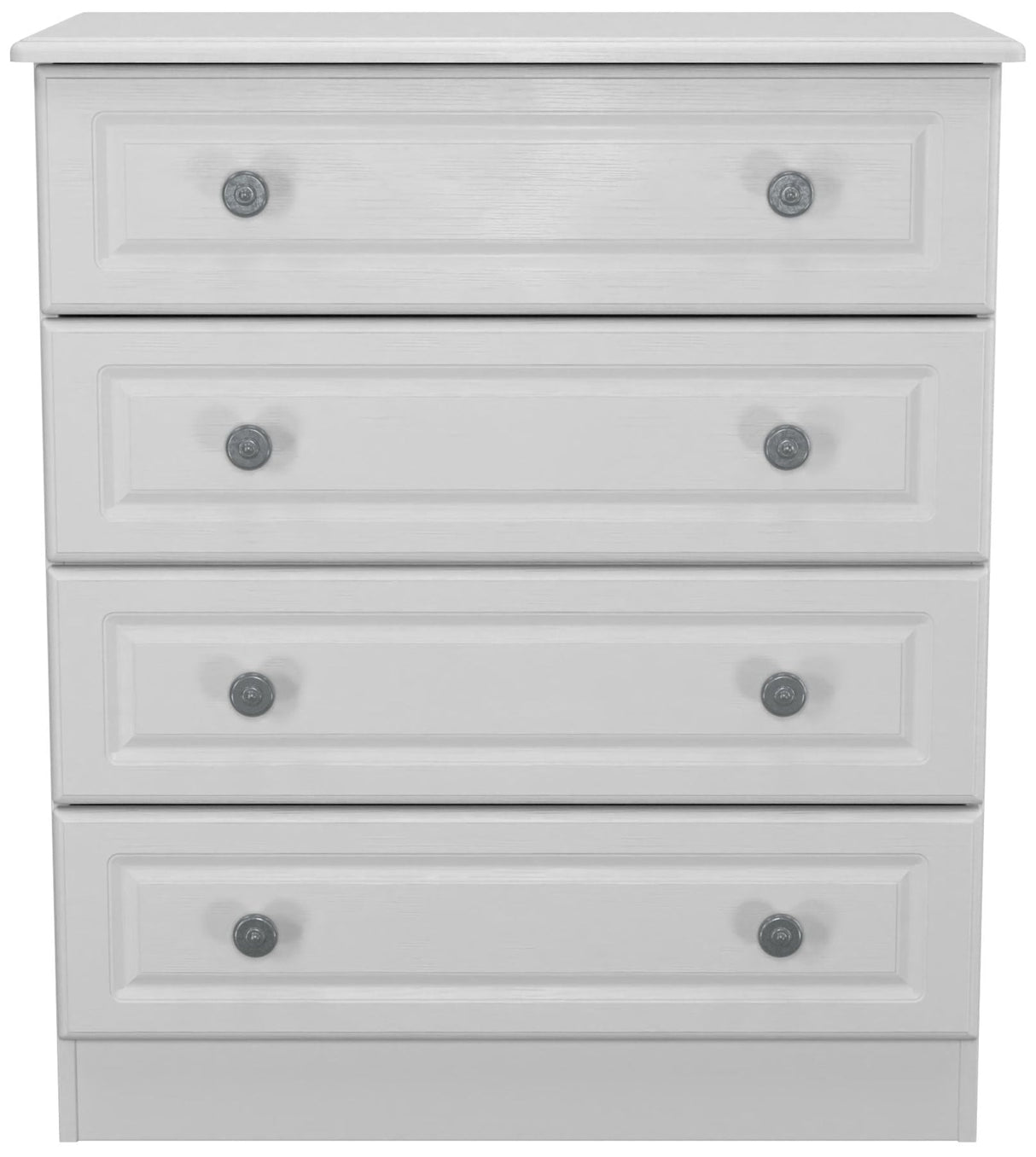 Pembroke Wardrobe, 3 Drawer Bedside & 4 Drawer Chest - Welcome Furniture