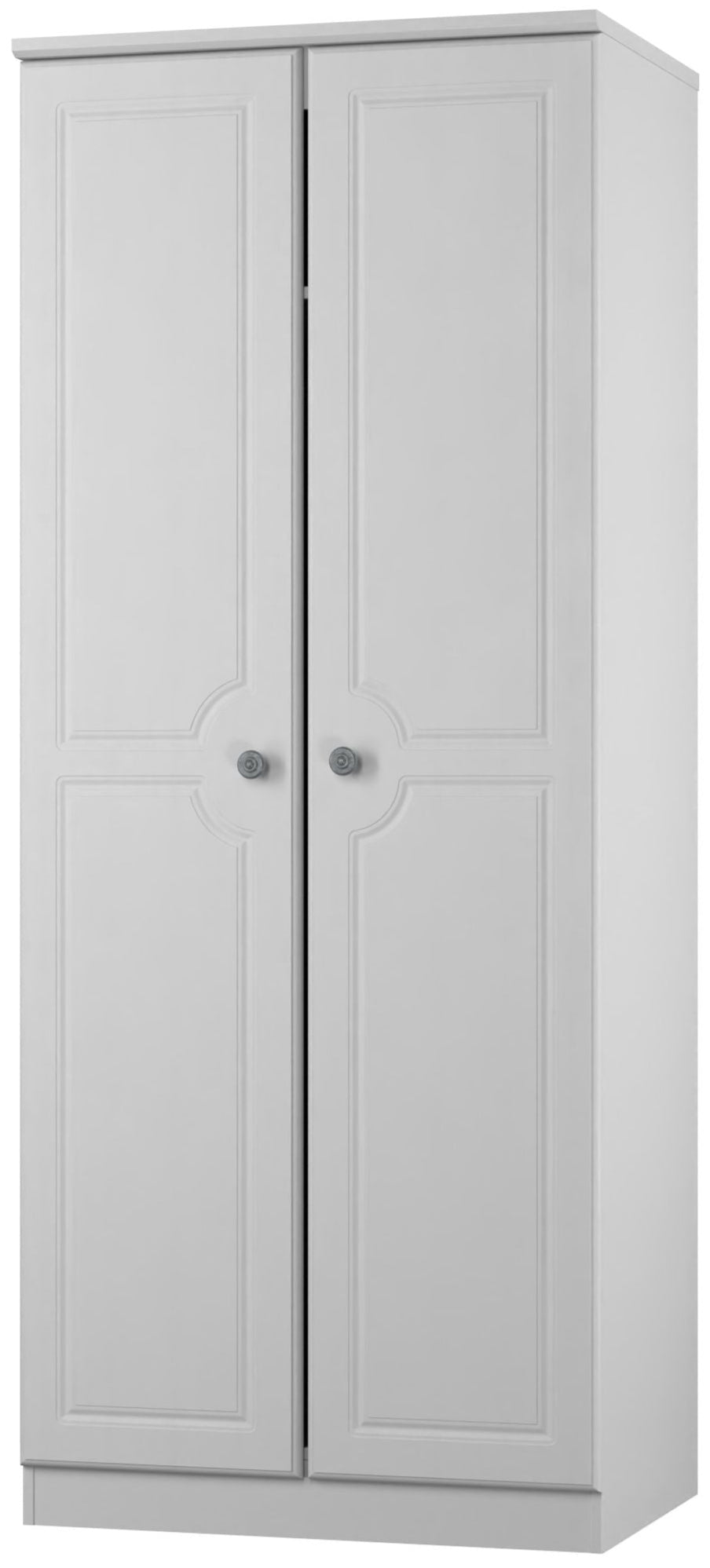 Pembroke Wardrobe, 3 Drawer Bedside & 4 Drawer Chest - Welcome Furniture