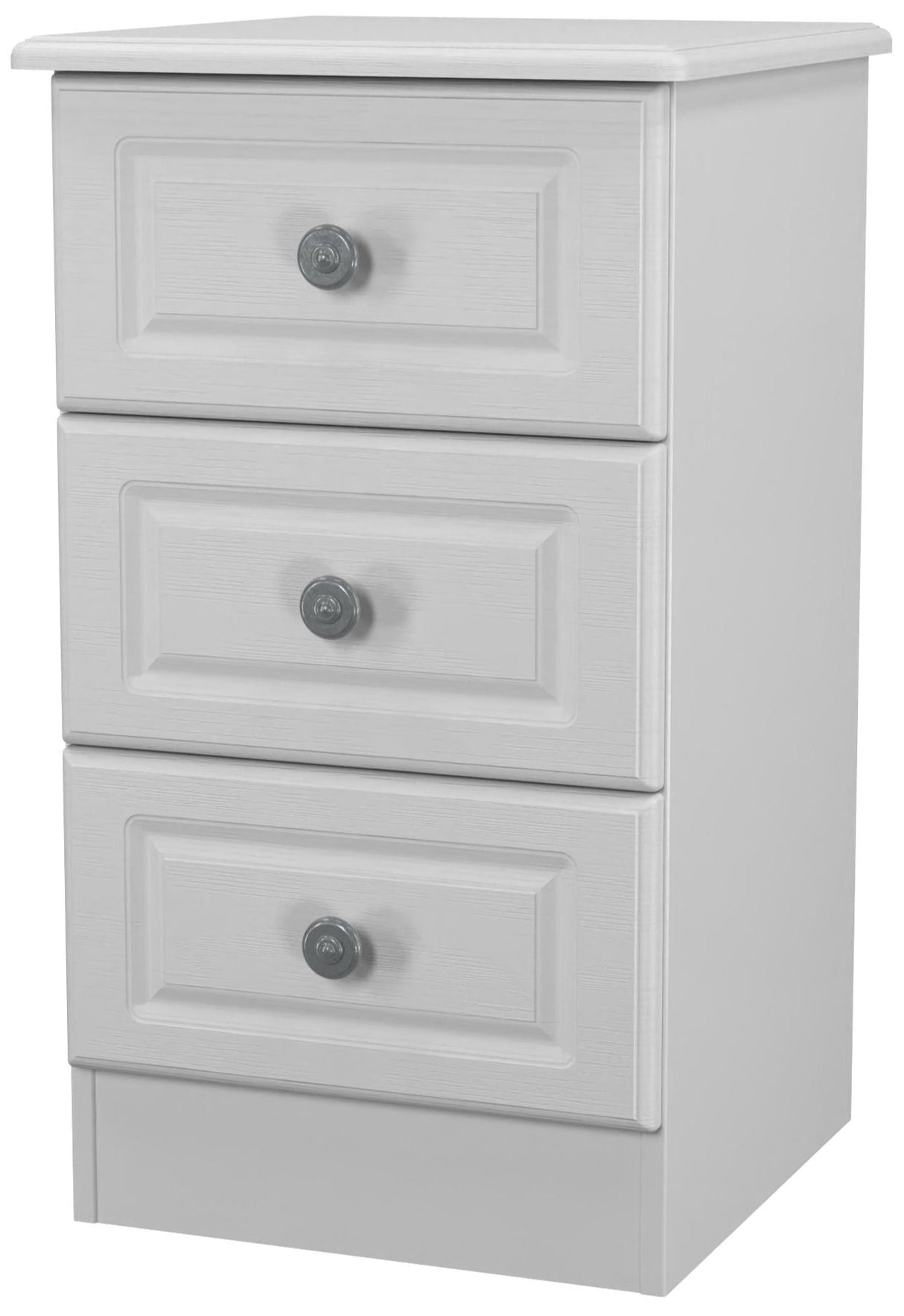 Pembroke Wardrobe, 3 Drawer Bedside & 4 Drawer Chest - Welcome Furniture