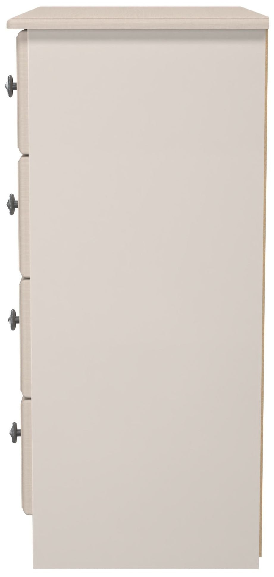 Pembroke Wardrobe, 3 Drawer Bedside & 4 Drawer Chest - Welcome Furniture