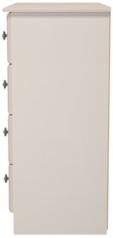 Pembroke Wardrobe, 3 Drawer Bedside & 4 Drawer Chest - Welcome Furniture