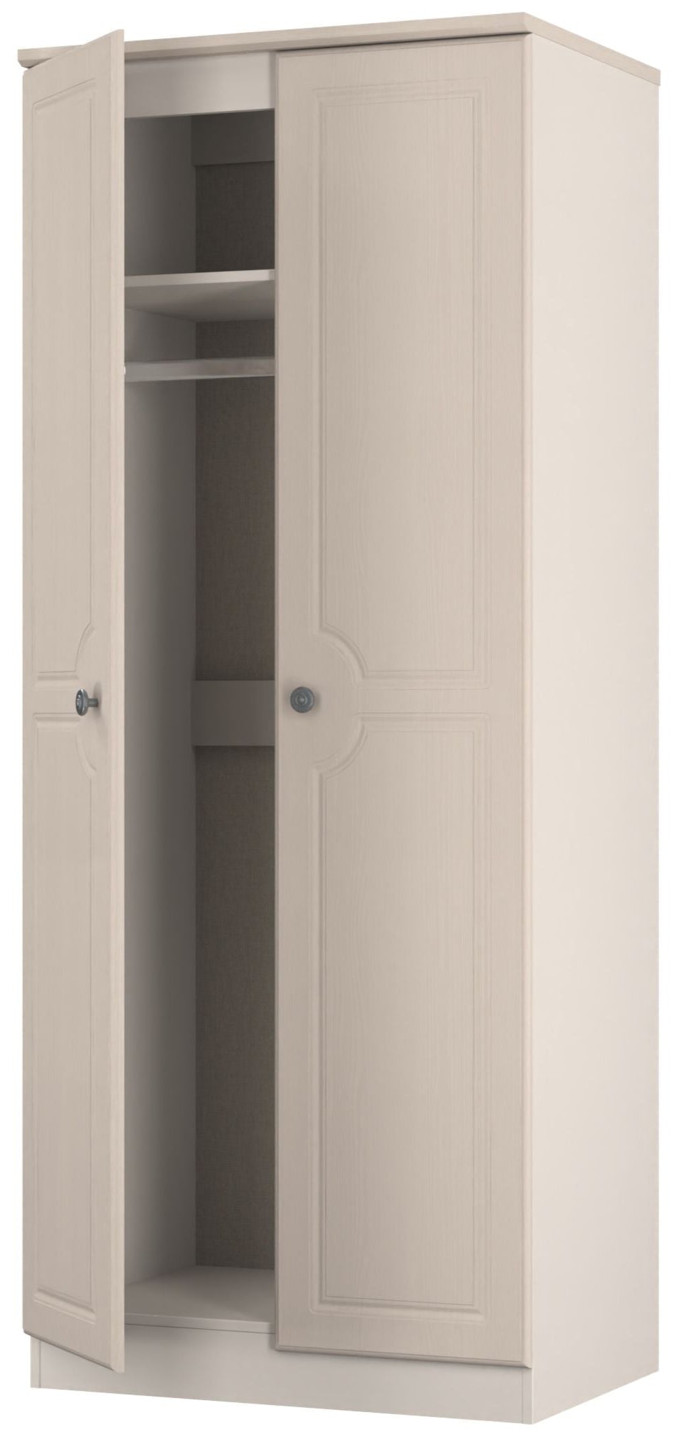 Pembroke Wardrobe, 3 Drawer Bedside & 4 Drawer Chest - Welcome Furniture