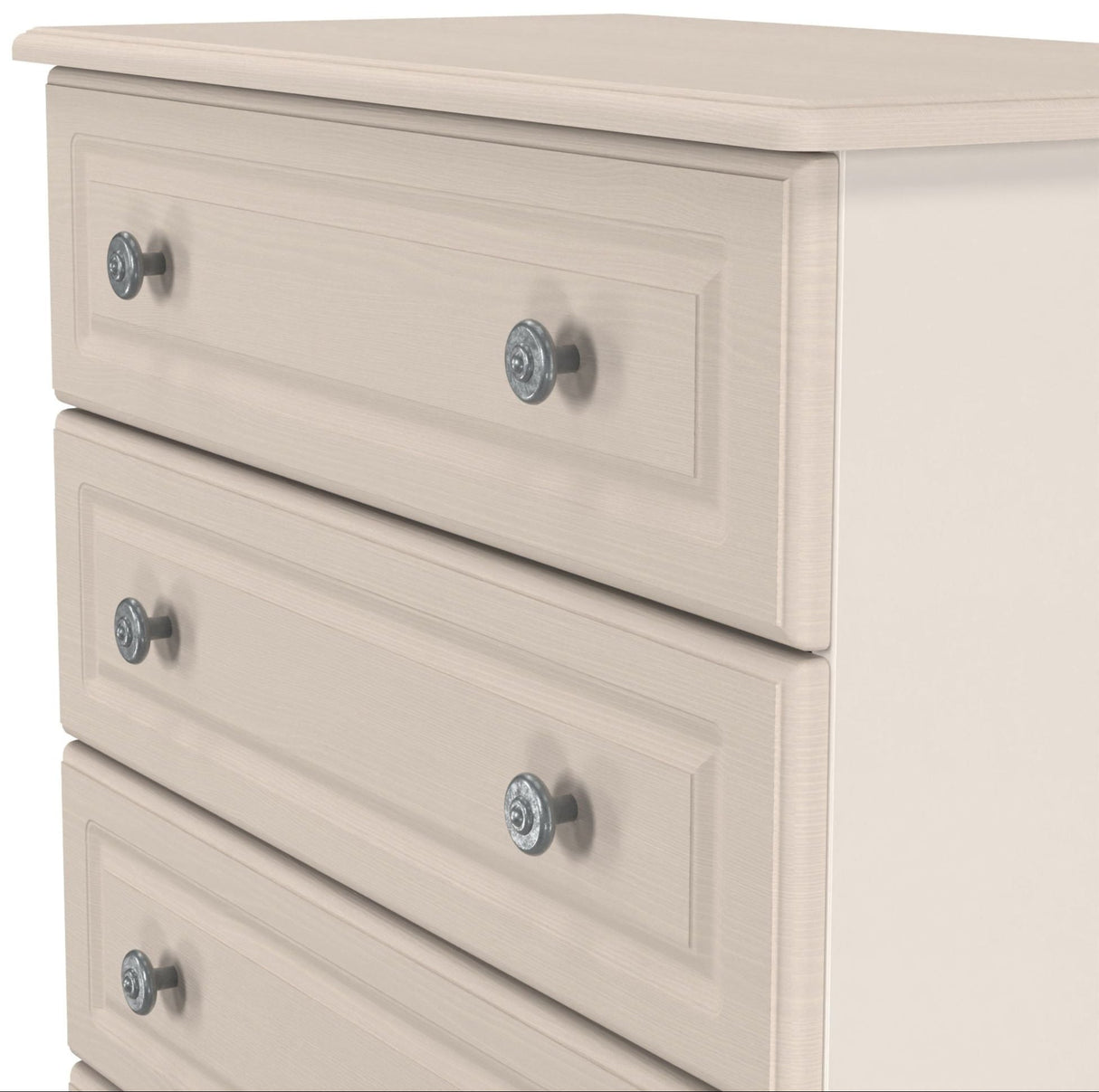 Pembroke Wardrobe, 3 Drawer Bedside & 4 Drawer Chest - Welcome Furniture