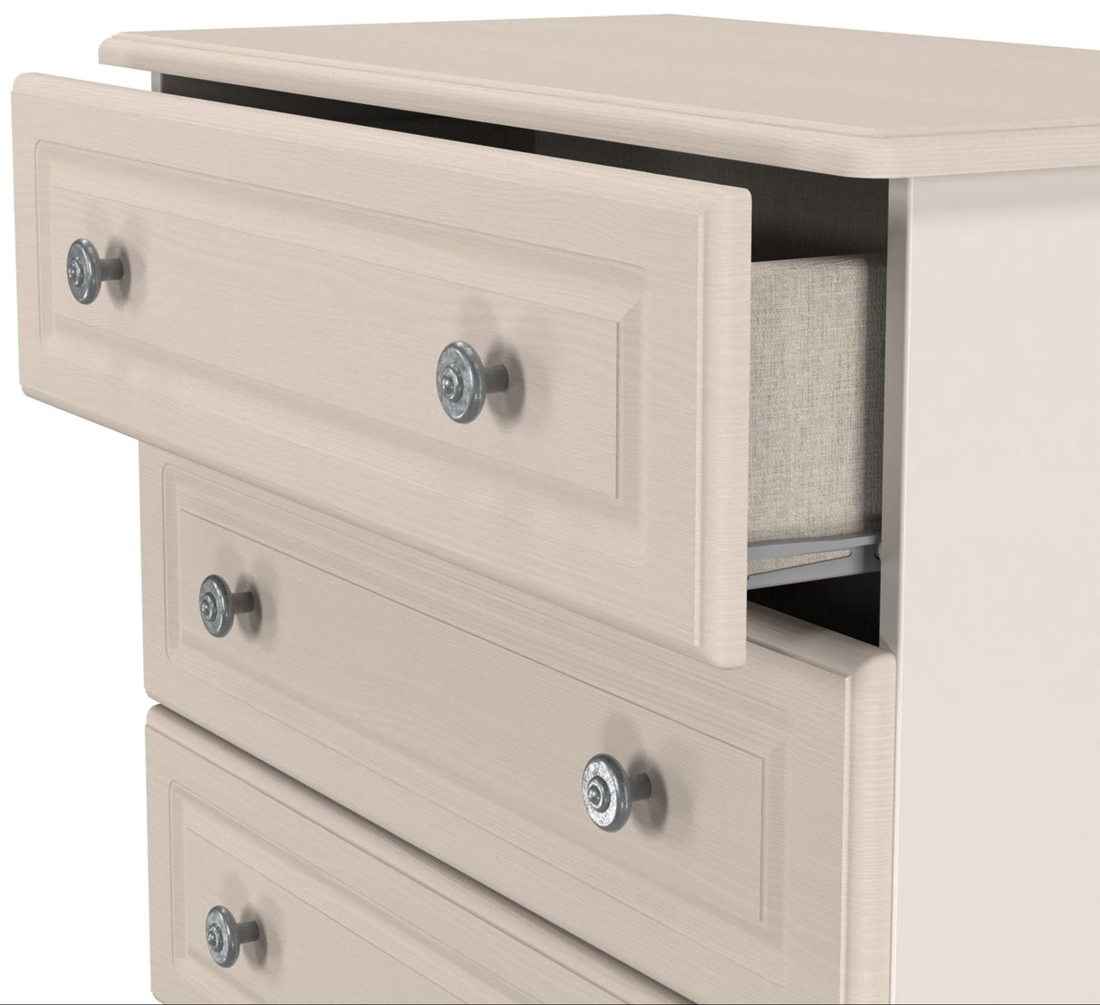 Pembroke Wardrobe, 3 Drawer Bedside & 4 Drawer Chest - Welcome Furniture
